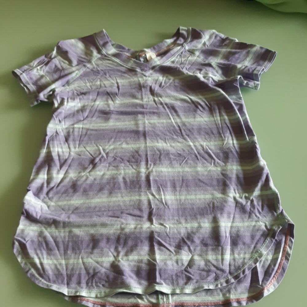 Ivivva striped purple top